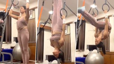 Sushmita Sen's Latest Workout Video With Gymnastic Rings Will Make You Say She's Wonder Woman