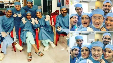 Surbhi Chandna Is Super Excited to Begin Her Journey as Dr Ishani and These BTS Pictures Are Proof