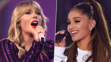 Ariana Grande’s Recent Instagram Post Sparks Rumours of Her Collaborating with Taylor Swift