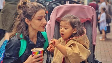 Soha Ali Khan Shares an Adorable Picture With Her Sweet 'Babycino' Inaaya Naumi Kemmu and We Love the Little One's Expressions in It