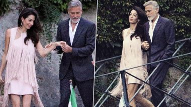 Yo or Hell No! Amal Clooney Picks a Fringe Dress by Stella Maccartney for her Lake Como Outing
