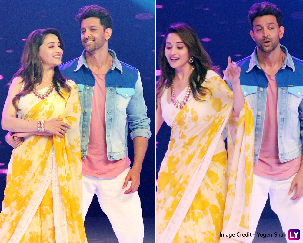 Super 30 Star Hrithik Roshan and Madhuri Dixit Nene Match Steps on Dance  Deewane 2 and We Can't Wait to See the Duo Burn the Dance Floor Together -  See Pics | 📺 LatestLY
