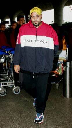 badshah wearing balenciaga