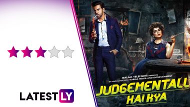 Judgementall Hai Kya Movie Review: Kangana Ranaut and Rajkummar Rao Liven Up This Trippy Potpourri of Dark Humour and Intriguing Suspense