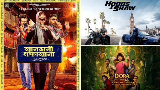 Movies This Week: Sonakshi Sinha and Badshah’s Khandaani Shafakhana, Dwayne Johnson-Jason Statham's Hobbs & Shaw, Isabela Moner’s Dora and the Lost City of Gold