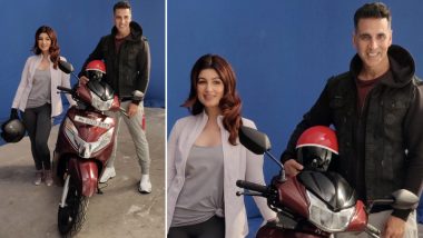 Akshay Kumar's Teams Up With Wifey Twinkle Khanna for a Commercial, Says 'Shooting Felt Like Home' - See Pic