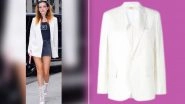 Cop or Drop: Do You Fancy Bella Thorne in This Double-Breasted White Blazer?