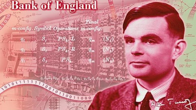 Bank of England to Issue New £50 Bank Note Featuring Mathematician Alan Turing