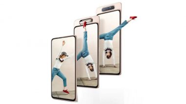 Samsung Galaxy A80 Smartphone With Rotating Triple Camera Launched in India At Rs 47,990; Prices, Features & Specifications