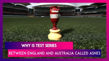 Why is Ashes Series Called So? Know History Behind England vs Australia Test Series