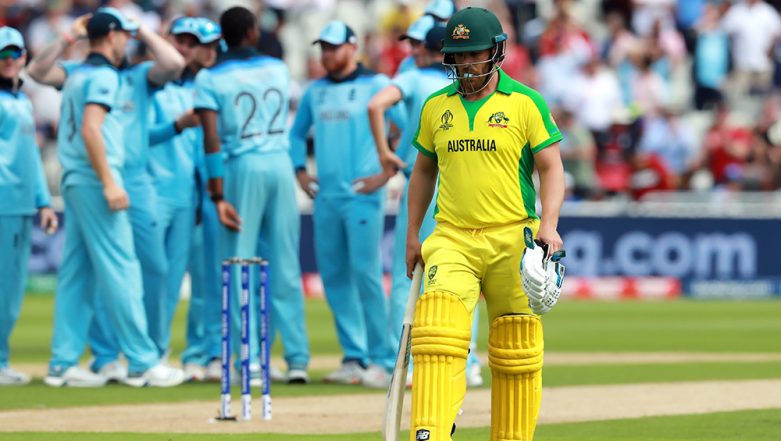 Aaron Finch Becomes First Captain to Be Out for Golden Duck in a World Cup Knockouts Encounter