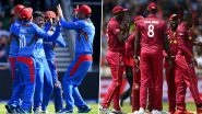 AFG vs WI Head-to-Head Record: Ahead of ICC CWC 2019 Clash, Here Are Match Results of Last 5 Afghanistan vs West Indies Encounters!