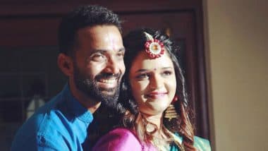 Ajinkya Rahane To Become Father Soon, Indian Test Vice-Captain Shares Pics of Heavily Pregnant Wife Radhika Dhopavkar (See Beautiful Photos)