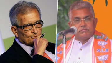 Jai Shri Ram Chanting Row: Dilip Ghosh Questions Amartya Sen's Knowledge of Bengali and Indian Culture