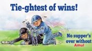 Amul Celebrates England&rsquo;s ICC Cricket World Cup 2019 Victory With an Utterly Delicious Topical