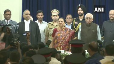 Anandiben Patel Sworn-in as Uttar Pradesh Governor