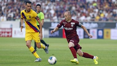 Barcelona Beats Andres Iniesta Led Japanese Club Vissel Kobe 2–0 in Pre-Season Friendly