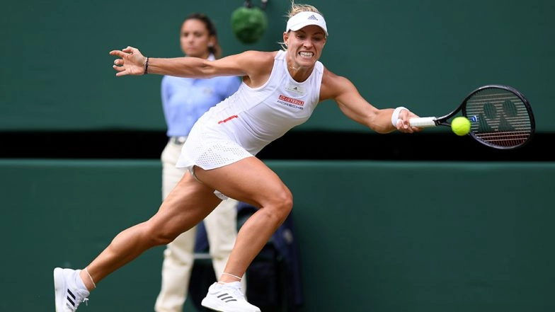 Angelique Kerber vs Lauren Davis Wimbledon 2019 Live Streaming & Match Time in IST: Get Telecast & Free Online Stream Details of Second Round Tennis Match in India