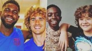 Antoine Griezmann Compares Him and Samuel Umtiti to Stranger Things&rsquo; Dustin and Lucas; Netizens Go Crazy Over Comparison