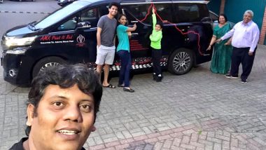 ICC Cricket World Cup 2019: Three Generations of an Indian Family Travel 22,000kms from Singapore to England to Cheer for India (View Pics, Route Map)