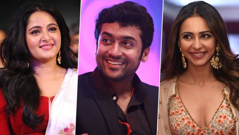 Anushka Shetty, Rakul Preet Singh and Others Wish Suriya Sivakumar on His 44th Birthday!