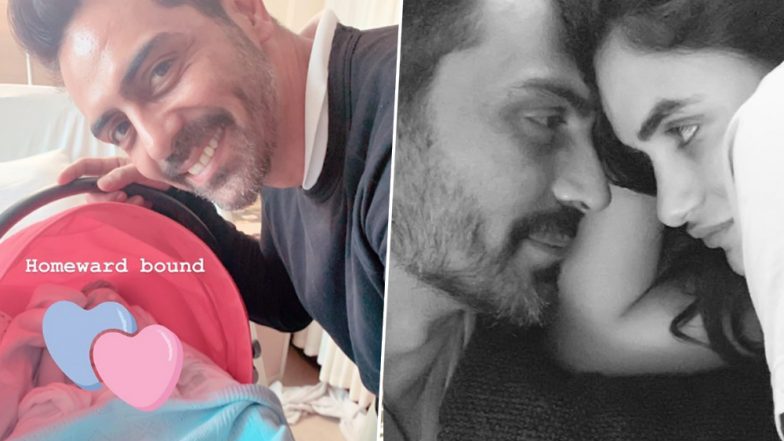 Gabriella Demetriades Shares Pic of Her Newborn with Beau Arjun Rampal and It’s Absolutely Adorable!