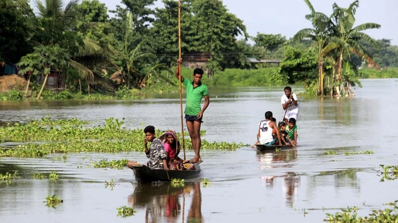 Assam Floods: Over 2,700 Villages Affected in 18 Districts Due to Excess Water Released From Bhutan