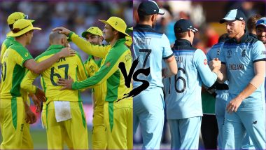 AUS vs ENG Head-to-Head Record: Ahead of ICC CWC 2019 Semi-Final Clash, Here Are Match Results of Last 5 Australia vs England Encounters!