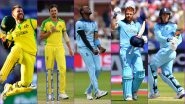 AUS vs ENG, ICC Cricket World Cup 2019, Semi-Final 2 Key Players: David Warner, Jason Roy, Mitchell Starc & Other Cricketers to Watch Out for at Edgbaston Cricket Ground in Birmingham