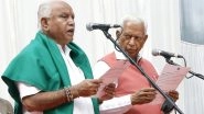 BS Yediyurappa Takes Oath as Karnataka Chief Minister For 4th Time