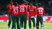 Bangladesh Don Red Away Jersey During PAK vs BAN ICC Cricket World Cup 2019 Match (See Pics)