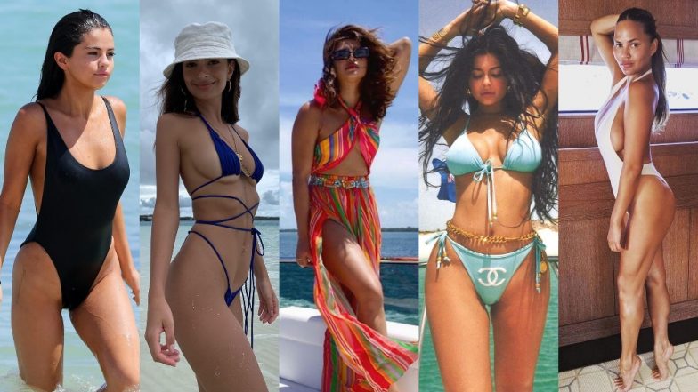 Priyanka Chopra, Kylie Jenner, Chrissy Teigen, Selena Gomez - Best Bikinis and Beachwear We've Witnessed This Summer, Courtesy These Ladies