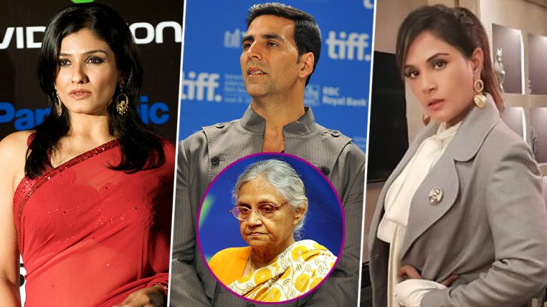 RIP Sheila Dikshit: Akshay Kumar, Raveena Tandon, Richa Chadha and Other Bollywood Celebs Mourn Former Delhi CM's Death