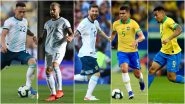 Brazil vs Argentina, Copa America 2019 Semi-Final Match: From Lionel Messi to Gabriel Jesus, 5 Players to Watch Out For in BRA vs ARG Football Game