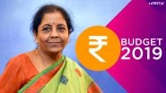 Budget 2019 by NDA II Government: Highlights From Finance Minister Nirmala Sitharaman's Speech