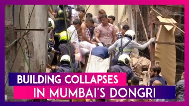 Dongri Building Collapse in Mumbai: 12 Dead As Per Initial Reports While 40 Feared Trapped in Rubble