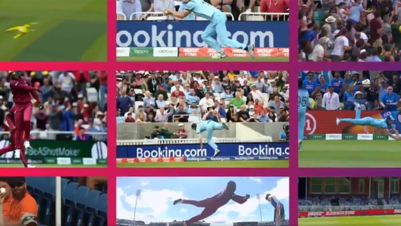 Best Catches in Cricket World Cup 2019: Here's a Look at Stunning Catches From CWC19, Watch Video