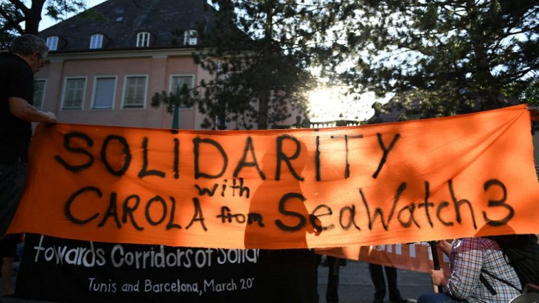 German Pilot Carola Rackete Arrested After 'Rescuing 53 Migrants', Europe Divided on Whether She's 'Hero' or 'Pirate'
