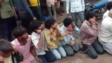 Cow Vigilantism in Madhya Pradesh: 24 Men Thrashed on Khandwa Street, Forced to Chant 'Gau Mata ki Jai'