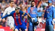 Cristiano Ronaldo, Lionel Messi Among World&rsquo;s Most Admired 2019 List, MS Dhoni and Virat Kohli Fail to Claim a Spot