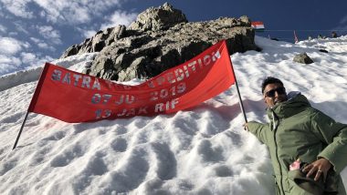 Kargil Vijay Diwas 2019: Vishal Batra, Brother of Captain Vikram Batra, Climbs 16,000-Foot-High Mountain to Pay Tribute to Kargil War Hero