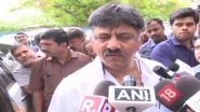 Karnataka Political Drama: Rebel MLAs to Shift to Goa as Congress Troubleshooter DK Shivakumar Leaves For Mumbai