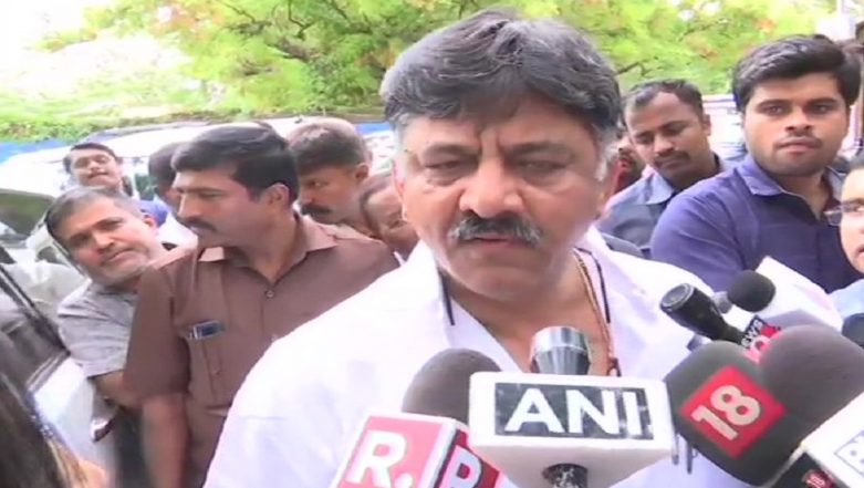 Karnataka Rebel MLAs to Shift to Goa as Congress Troubleshooter DK Shivakumar Leaves For Mumbai