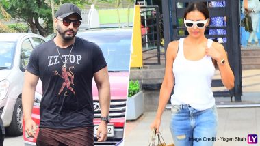 Arjun Kapoor and Malaika Arora Snapped After Enjoying a Lunch Date in Mumbai - See Pics