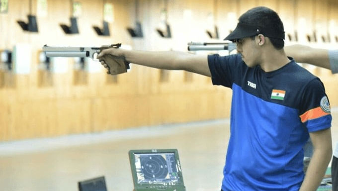 ISSF Junior Shooting World Cup 2019: Vijayveer Sidhu Wins 3rd Gold in Germany