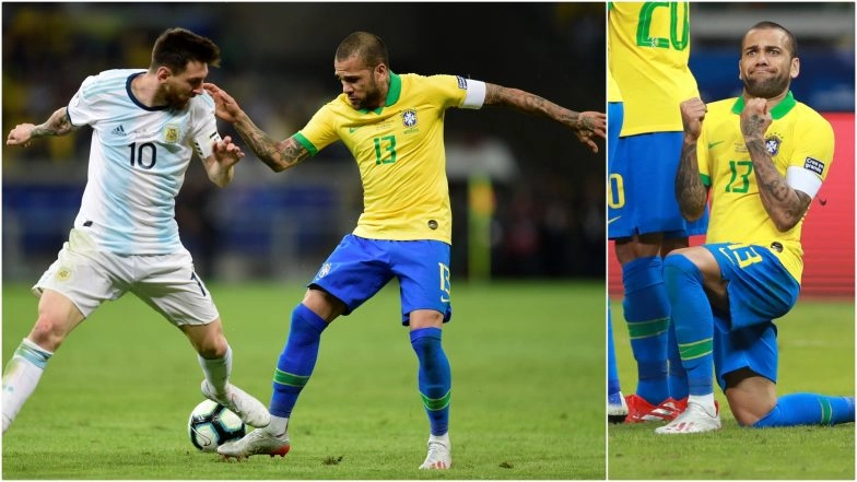 Dani Alves Is Trending After Brazil Beat Argentina in Copa America 2019 Semi-Final Football Match!