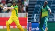 AUS vs SA, ICC Cricket World Cup 2019: David Warner vs Kagiso Rabada and Other Exciting Mini Battles to Watch Out for at Old Trafford Cricket Ground