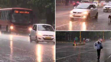 Delhi Rains: Strong Winds and Shower Grace Delhi-NCR, Social Media Flooded With Tweets