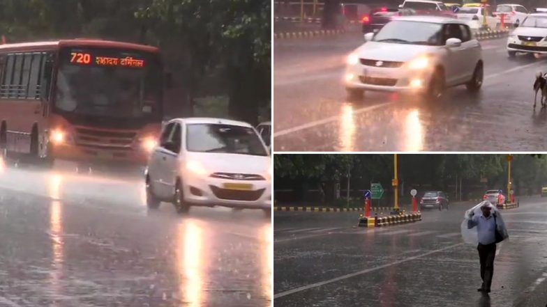 Delhi Rains: Strong Winds and Shower Grace Delhi-NCR, Social Media Flooded With Tweets