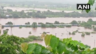 Maharashtra Rain Havoc: Train Services to Be Affected in Ratnagiri Due to Water-Logging on Railway Tracks